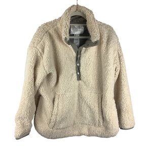 Carbon2Cobalt Medium Snowfall Snap Pullover Top